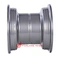 lawn mower steel wheel